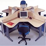 work station 4 postes FHP 104 A